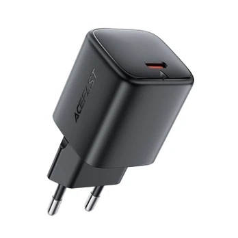 Acefast A119 GaN PD 45W USB-C Wall Charger - Juodas