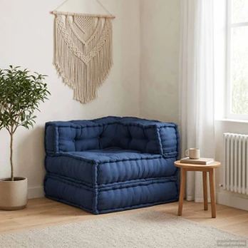 Modulinis Pufas Indigo 70x70x54