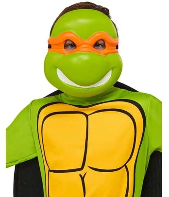 Rubies Ninja Turtles Michelangelo maske, barn
