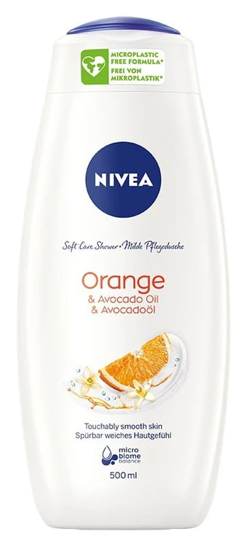 Dušo želė Nivea Care & Orange, 500 ml