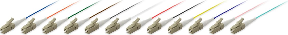 Equip Glasfaser LC/PC Pigtail Multi Mode Duplex OM4 2.0m