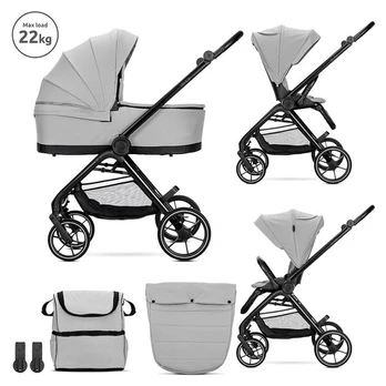 Universalus vežimėlis Lorelli Venice 2in1, Grey