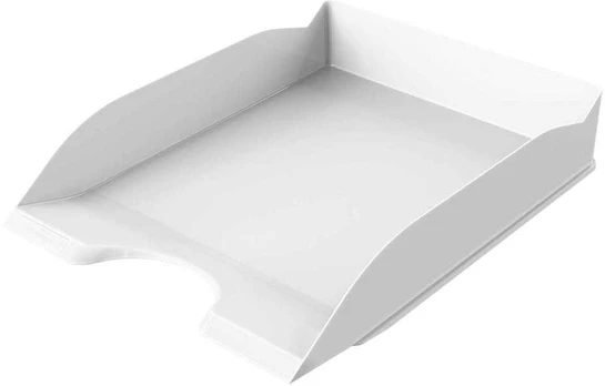 DURABLE BASIC Briefablageschale A4-C4 stapelbar baltas