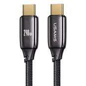 USAMS U82 240W PD3.1 tipo C iki C tipo, 1,2M kaina