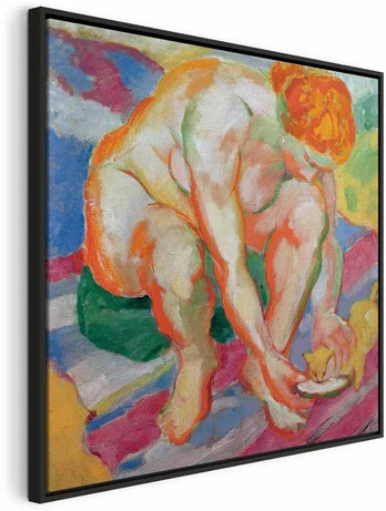 Artgeist Paveikslas - Franz Marc – Nude with cat
