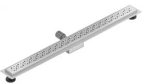 Dušo latakas Mexen Flat Dots, 100 cm