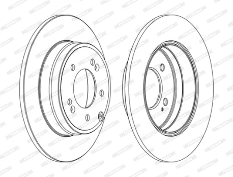 FERODO DDF1787C Brake Disc