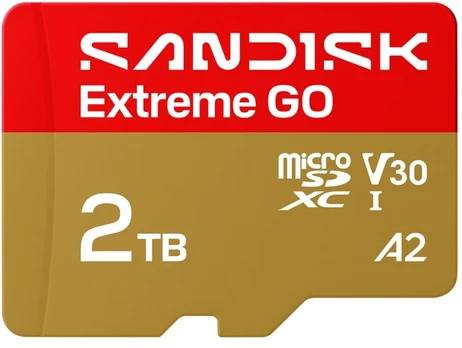 Atminties kortelė SanDisk Extreme GO 2 TB Micro SDXC UHS-I