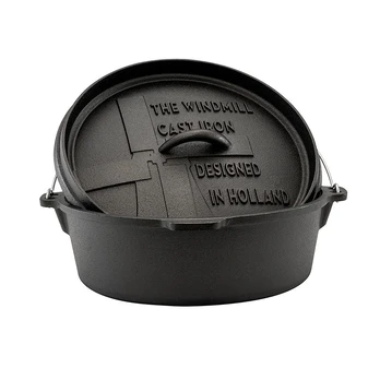 Ketaus puodas The Windmill Dutch Oven 5.9 L (be kojelių)