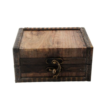 Medinė skrynutė, 12 x 5 x 10 cm