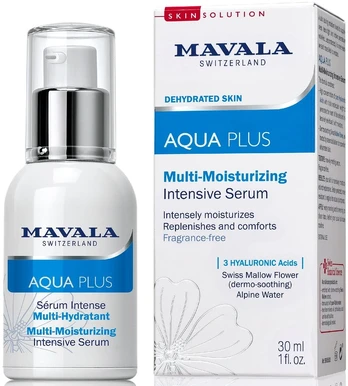 Mavala Aqua Plus Multi-Moisturizing Intensive Serum, 30 ml