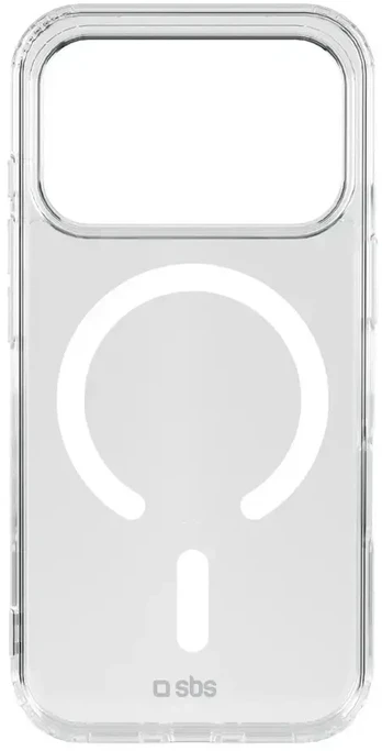 Dėklas SBS D3O Active Case for iPhone 18 Pro / 17 Pro MagSafe Compatible - Transparent