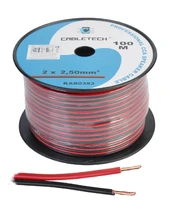 Garsiakalbio kabelis CCA 2,5 mm, 100m kaina
