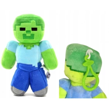 Minecraft pliušinis žaislas / pakabukas - Steve Zombie