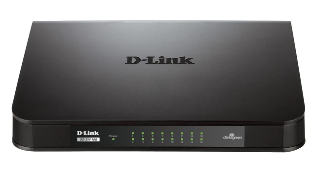 Komutatorius (Switch) D-Link GO-SW-16G/E