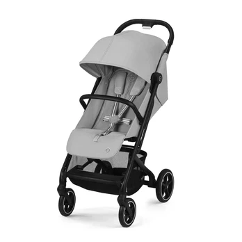 Cybex vežimėlis Beezy BLK Fog Grey, pilkas