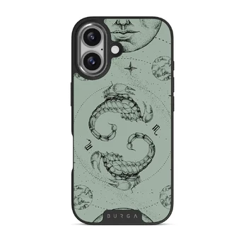 Scorpio - iPhone 17 Case, Elite Dark (MagSafe) / Gunmetal / Turquoise