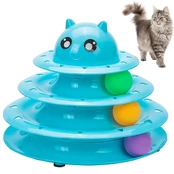 Verk Group Cat toy interactive tower 3 balls kaina