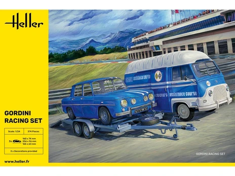 Heller - Gordini Racing Set, 1/24, 50328