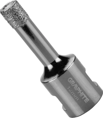 Grąžtas Graphite Grafitas DEIMANTINĖ SKULĖ 12 MM X M14 55H303 GRAFITAS