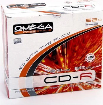 Omega CD- R 700 MB 52x 10 vienetų (56663)