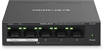 Šakotuvas Jungiklis Mercusys MS105GP