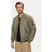Guess Jeans Bomber striukė M4YL01 WG932 Chaki Regular Fit