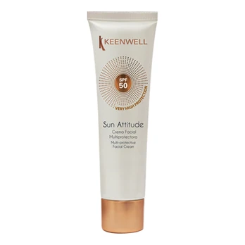 KEENWELL SUN ATTITUDE Apsauginis kremas veidui SPF50