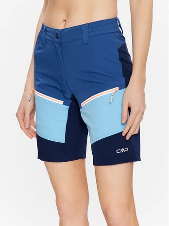 CMP Sportiniai šortai 33T6976 Mėlyna Regular Fit