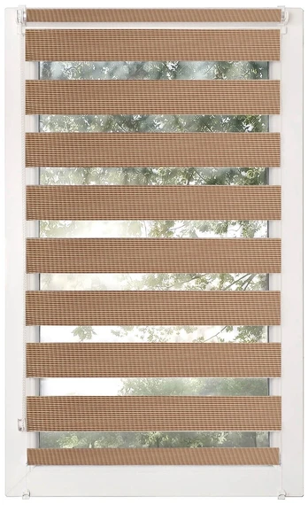Ritininė užuolaida Karpol Basic, rusva, 70 cm x 150 cm