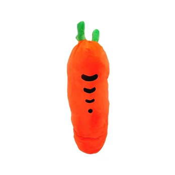 Pliušinis žaislas-pagalvė "Morka", 60 cm