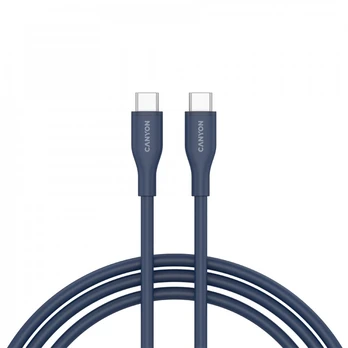 CANYON cable CC60SC10 C-C 60W 1m Silicon Dark blue | CNS-CC60SC10DB