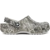 Crocs Šlepetės Classic Pop Animal 214153 Pilka