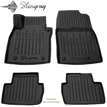 Kilimėliai 3D OPEL Ampera-E 2016->, 4 pc. black /5002034