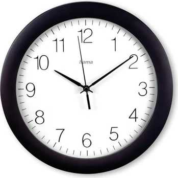 tenerife DCF radio wall clock 30cm black