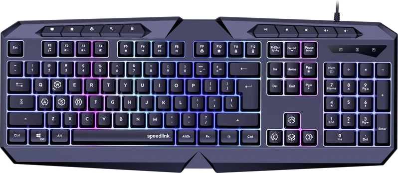 Speedlink - LUDICIUM RGB Rainbow Gaming Keyboard, black - US Layout