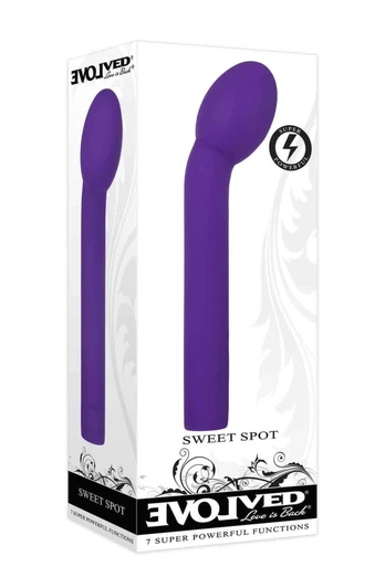 EVOLVED SWEET SPOT PURPLE Intimate Machine Silicone 20cm Waterproof