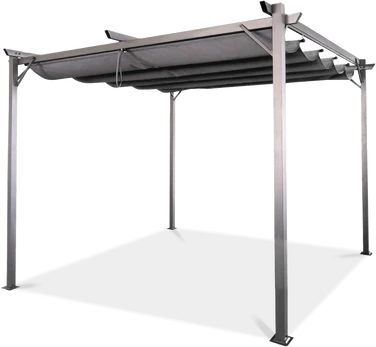 Pavėsinė Pergola SPRINT 3x3, Anthracite/Pilkas