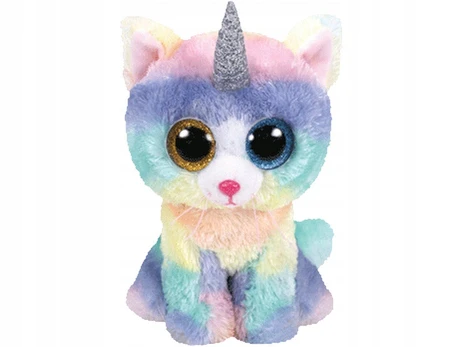 Pliušinis žaislas Ty Beanie Boos katė su ragu Heather, 62 cm