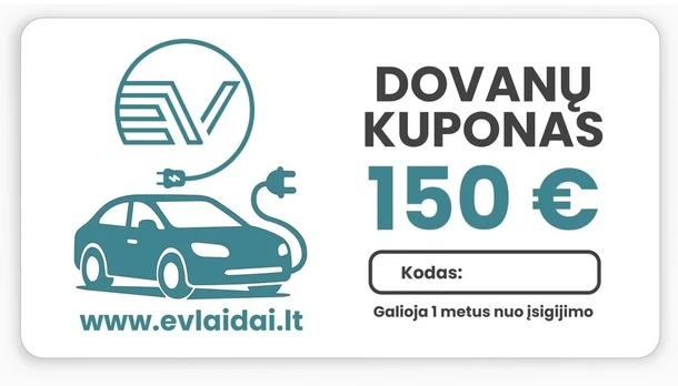 Dovanų kuponas 150 Eur