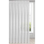 Dieninės užuolaidos Sibel, baltos/sidabro, 400 cm x 250 cm kaina