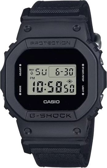 Casio laikrodis Dw-5600bce-1er, juodas, modernus