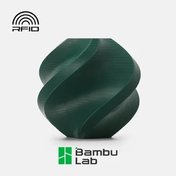 Bambu Lab PETG Basic žalias 3D spausdintuvo filamentas, 1 kg