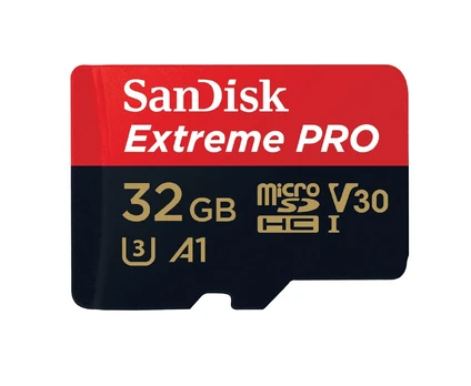 SDHC Memory Card SanDisk Extreme PRO Black Blue 32 GB UHS-I