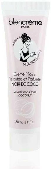 BLANCRÈME Kokosinis aksominis rankų kremas, 30ml