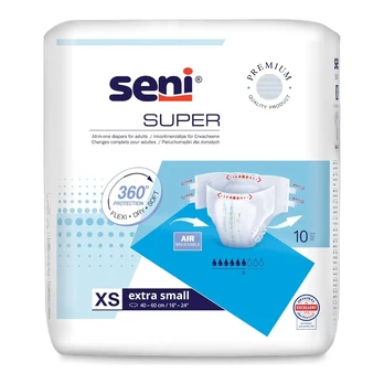 Sauskelnės Seni Super, Extra Small, 10 vnt.