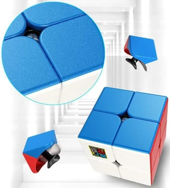 Gobus Moyu Mofangjiaoshi Cubing Classroom Meilong 2x2 Magic Cube Speed Cube Puzzle Cube Stickerless