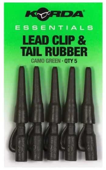 Korda Lead Clip & Tail Rubbers