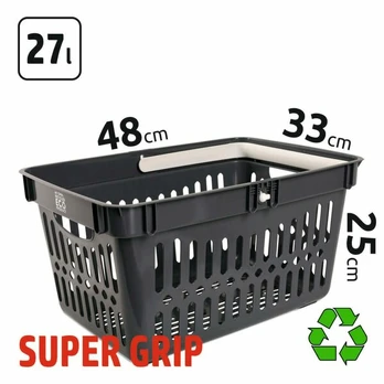 Prekybinis krepšelis SUPER GRIP, 27l
