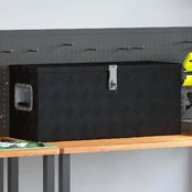 Aliuminio dėžė, juodos spalvos, 80x30x35cm kaina
